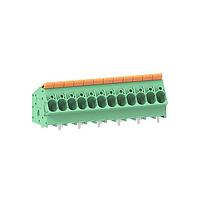 Molex 221392-0012 Fixed Terminal Blocks 7.50mm Pitch Lever Activated Fixed Mount PCB Term Block 35 Entry LR Term 12 Ckt