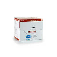 HACH TNT 865 Sulfate TNTplus Vial Test (150-900 mg/L SO₄, 25 Tests)