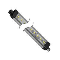 Banner Engineering WLS28-2CB145XQ LED Lighting Bars WLS28-2 Work Light Strip; Length: 145 mm; Voltage: 12-30 V dc; Environmental Rating: IP50; Color: Blue; Cascadable; 4-pin M12 Integral QD