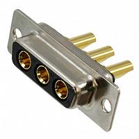 NorComp 680S3W3203L201 Mixed Contact D-Sub Connectors IP67 POWER-D 3w3PWR 20A FEM SOLDER CUP