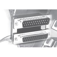 Kycon KF42X-B25S/P-A4NJ Dual Port D-Sub Connectors DP9 ML OVR 9ML FE-.625" 4GB