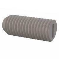 Essentra Components 012528G062 Set Screw Set Screw, Slotted Head, 1/4-28 Thread, 5/8 Lg