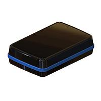 Serpac CX65DBKABL Hand Held CX-65 Series Waterproof Pocket Enclosure with Blue Seal. Three-Piece Design, Polycarbonate Plastic, Integrated Waterproof Seal, IP 65, 66, 67; NEMA 4X, 12, 13 Ratings