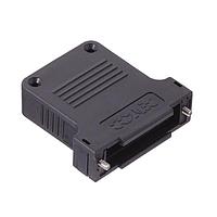 Amphenol CONEC 165X13389X Strain Relief Backshell PLASTIC HOOD W/STRT CABLE EXIT