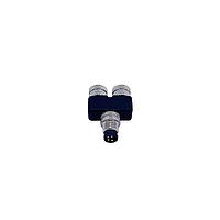 NorComp Y58-A08-MFFR001 Y-Adapter Male to Female and Female M12 Adapter 8 Position Y Splitter