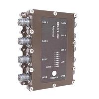 Amphenol Socapex RES-SCE-8MG Managed Ethernet Switches Managed Mini Sw 8-Gigab port MIL-STD