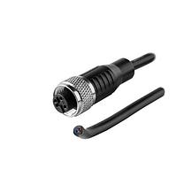 Same Sky (formerly CUI Devices) CDM1229-03A-01FST-1M-67 Sensor Cables / Actuator Cables M12 Female Molded Cable, Straight, UnShielded?A-Coding 3PIN , Cable Jaket PVC 1.0M, Screw M12X1.0