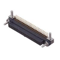 Amphenol Socapex MHDAS2M050YCE11 Connectors Micro HDAS 50 male right angle pc tail contacts50 position pin 1.27 mm 2 row right Angle