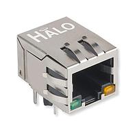 HALO Electronics HFJ11-E1G16E-L11RL Modular 1G EXT TEMP TabDown RJ45 w/mag G/G LED