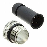 NorComp 858-004-103RLU1 Connectors M12 4 P M S/C CBL MNT G/F