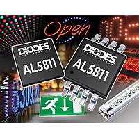 Diodes Incorporated AL5811FF-7 LED Lighting Drivers 60V LINEAR 75mA ADJ CRNT LED DVR