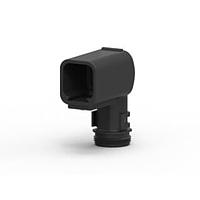 DEUTSCH - TE Connectivity 1011-242-0605 Accessories BKSHL, 6P, BLK, REC, RA, NW8.5/10/13