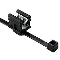 HellermannTyton 156-00537 Serrated, Inside T50REC19 BLK HS TIE&HIRHS CLIP