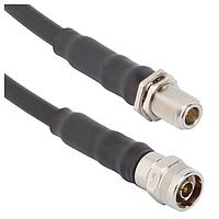 Amphenol RF 095-909-174-024 RF Cable Assemblies N Strt Plg to N Bkhd Jck LMR400 18in