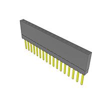 Samtec ESW-117-13-G-S Stackthrough ".100"" Elevated Socket Strip"