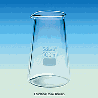 SciLab SL.Bea1042 Popular Conical Beakers (250ml; Spout)