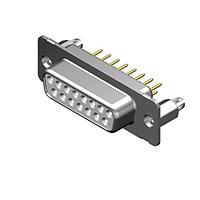 Molex / FCT 173109-0143 D-Sub Connectors - Standard Density FCT DSUB STR PC RCPT 25 PN W/SNAPIN