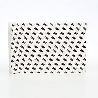 3M Electronic Specialty 7000051833 Flat Cables 3M Tape Sheets 822, Clear, 4 in x 6 in, 5 Pack/Case