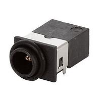 Same Sky (formerly CUI Devices) PJ-117DH-TR-X7 Receptacles 1.3 x 3.8 mm, 5.0 A, Horizontal, Through Hole, Shielded, Dc Power Jack , IPX7