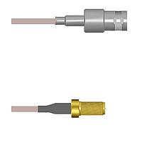 Amphenol Custom Cable Q-030710005096i RF Cable Assemblies BNC-SJ/SMA-SJ G316 96I