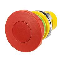 EAO 46-2531.1920.000 Round Actuator, oe 22.3 mm, oe 40 mm, mushroom-head, non illuminative, Red, Plastic, opaque, round, Yellow, Plastic, Momentary, IP65, IK03