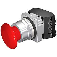 SIEMENS 52PP3W2U Push-Pull 3POS,MOM,NON ILL,RED SM PLAS,NCXLB-NC