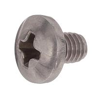 APM HEXSEAL RM4X6MM 2701 Screws & Fasteners M4X6MM, Phillips Pan Head, 18-8 Stainless Steel with Silicone O-Ring, Seal Screw