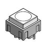 E-Switch 330E11WHT Pushbutton Switches White Push Button PC Mnt Switch