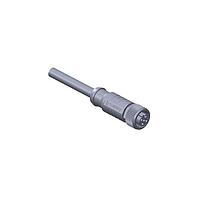 Amphenol LTW MSDS-04BFFM-SL8L03 Sensor Cables / Actuator Cables M12 Circular Metric Connector, D Code, PROFINET, Metal, 4A, 04 pins, Female Connector, Female Contact, Straight, Screw Thread, Overmolded, Length 3000mm, IP68 / IP69K