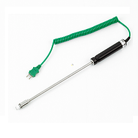 Sterling Sensors HSSHTK6MM2501MC1 High Temperature Surface Probe with Ceramic Tip (Type K 6x250mm 1M+Plug; -75~800°C)