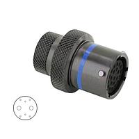 Eaton Souriau-Sunbank 8STA11226SB Connectors In-Line Receptacle - size 12 - 8 contacts - Female