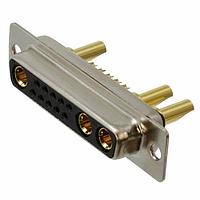 NorComp 680S13W3203L201 Mixed Contact D-Sub Connectors IP67 POWER-D 13w3PWR 20A FEM SOLDER CUP