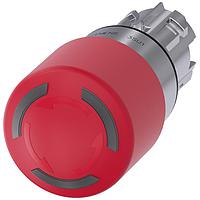 SIEMENS A6X30141120 Emergency Stop ILL. EM. STOP MUSHR. PUSHBUTTON.30MM.RED