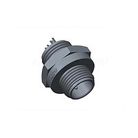 Amphenol LTW AU-04RMMS-SC7001 Standard Circular Connector Ceres, Mini Size, Plastic, 2A, 04 pins, Male Connector, Male Contact, Circular, Screw Thread, Solder, Receptacle, IP67