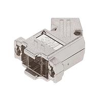 3M Electronic Solutions Division 3357-6509-1C EMI/RFI Shielded Backshell JUN.SHELL/D-SUB/9POS