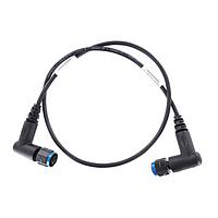 Amphenol Socapex USBTV268ZNP30 USB 2.0 Standard Right Angled Overmolded TV Cordset with TV06ZN09-35P F472 at both ends -One Side Straight & Other side Right Angled- 3M