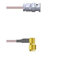 Amphenol Custom Cable Q-0J0340005006i RF Cable Assemblies BNC-SP/SMA-RP G316 6I
