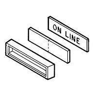 Honeywell AML59-RK10G Solid State Indicator GRN/RECT. INDICATOR