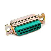 Cinch DAMAT15P Plug DSUB 15M CRIMP T GF ZINC