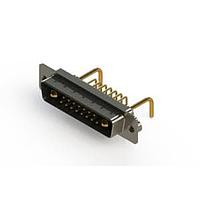 EDAC 629-17W2250-1T2 Mixed Contact D-Sub Connectors Right-angle Power Combo D-Sub Connector