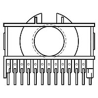 EPCOS B66366B1018T1 Ungapped COIL FORMER VALOX 420 SEO