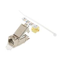 HARTING 20825010001 Modular PRELINK RJ45 KYSTNE STRT CAT6A-AWG 24-22