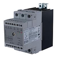 Carlo Gavazzi RGC2A60D25GKEDM Solid State Relays 2-pole DIN-rail mount SSR, Zero-cross switching with monitoring, Operating voltage (Ue): 90 - 660 Vac (1200 Vp), Rated current (Ie): 25 Aac, Control voltage (Uc): 5 - 32 Vdc, External supply: 24 Vdc/Vac, Built-in overvoltage protection