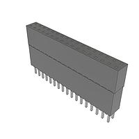 Samtec ESQ-117-69-L-D Sockets Elevated Socket Strip