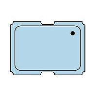 Ecliptek EBCA46K2H-32.768k TR Standard Oscillators 32.768kHz 1.62-3.63V 50ppm -40C +85C