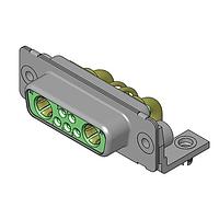 Molex / FCT 173107-0685 Mixed Contact D-Sub Connectors FCT ML DSUB RA PC RCPT 9W4 W/CLINCH