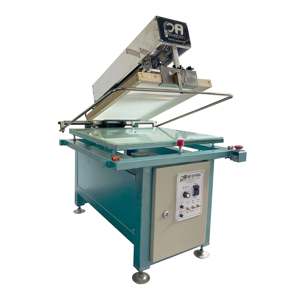 Industrial screen printing equipment used for product marking and decorative printing