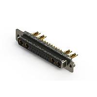EDAC 628-21W4622-2TA Mixed Contact D-Sub Connectors Vertical Combo Dsub