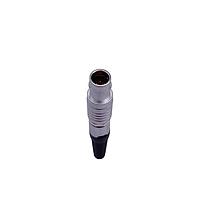 NorComp 821B005-173L601 Connectors IP50 Male Push-Pull Cable Mount 5 Position Straight Solder Cup