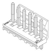 Molex 171813-0106 Locking KK RPC 156 Hdr FrLk 6Ckt Tin